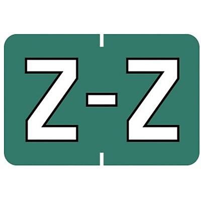 Medical Arts Press Barkley Sycom Compatible Alpha Sheet Style Labels Z
