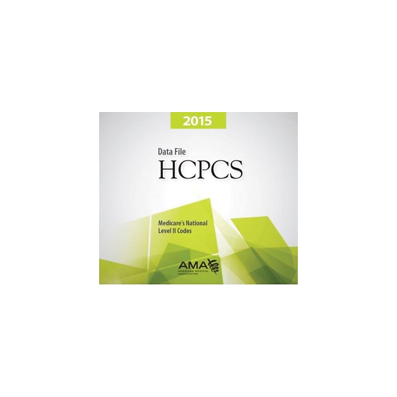 AMA HCPCS Data File, 2-10 Users, 2015