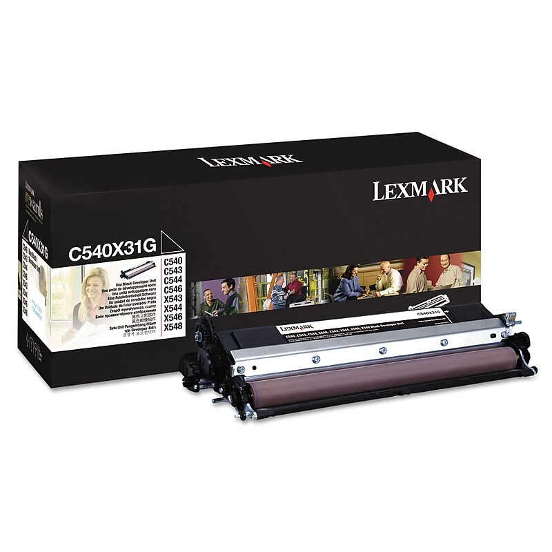 Lexmark C540X31G Black Developer Kit Cartridge