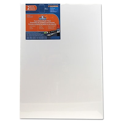 Elmer s Products Inc 18 x 24 White Pre Cut Foam Board Multi Packs 950023