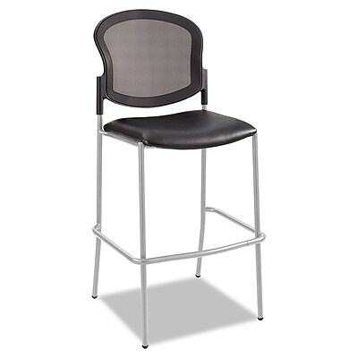 Safco Diaz Bistro Chair Vinyl Black 4198BV