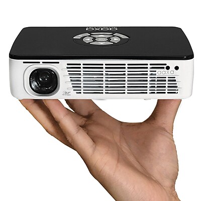 AAXA P300 Pico Projector, 1280 x 800 Pixels, Business, Black/White (KP-600-01)