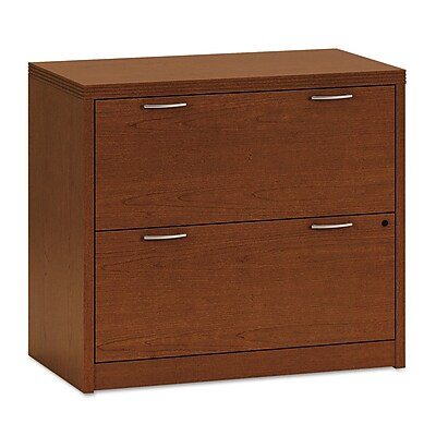 HON Valido 11500 Series Lateral File 2 Drawer s Bourbon Cherry Legal; Letter HON11563ACHH