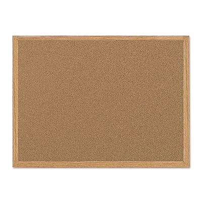 MasterVision Value Cork Board with Oak Frame 24 x 36 MC070014231