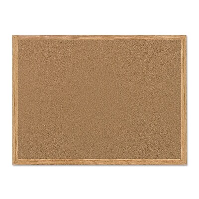 MasterVision Value Cork Board with Oak Frame 24 x 36 MC070014231