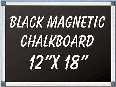 NeoPlex Wall Mounted Magnetic Chalkboard; 4 H x 5 W