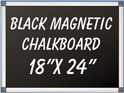 NeoPlex Wall Mounted Magnetic Chalkboard; 1.5 H x 2 W