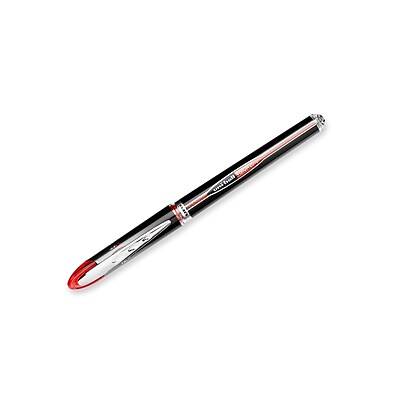 uni ball Vision Elite Rollerball Pen Micro Point 0.5 mm Red 69022