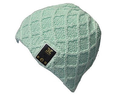 BE Headwear LN0013 Luvspun Bluetooth Beanies with BELink System Sea Foam Green