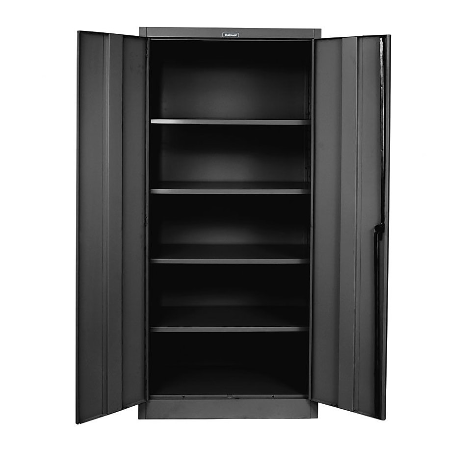 Hallowell 400 Series 2 Door Storage Cabinet; Midnight Ebony