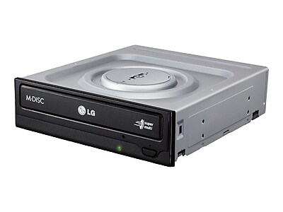 LG 512MB SATA Internal 24x Super Multi DVD Rewriter With M Disc Support Black