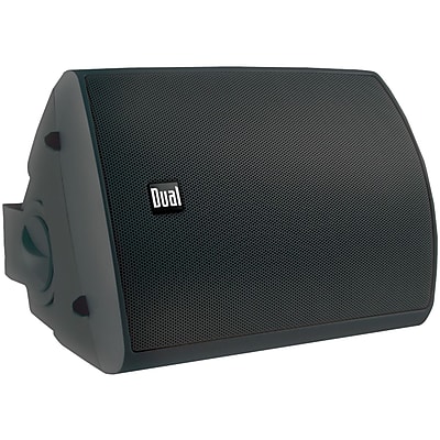 Dual 5.25 3 way Indoor outdoor Speakers black