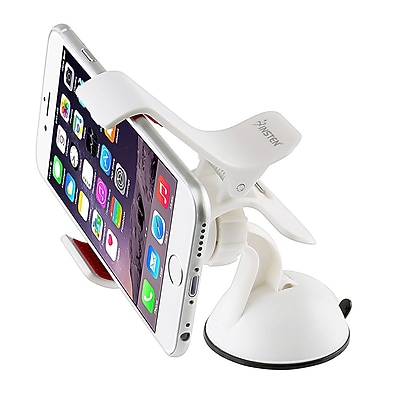 Insten Universal Car Mount Phone Holder Bracket, White