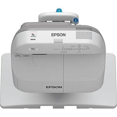 Epson BrightLink 575Wi 1280 x 800 pixel WXGA Interactive LCD Projector, White