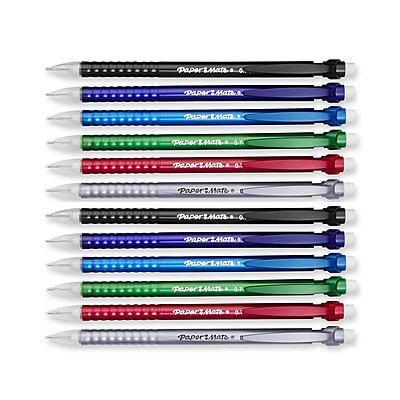 Paper Mate Write Bros. Mechanical HB Soft Pencil 0.7 mm Black 12 pk 74407