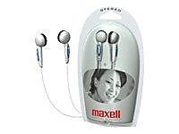 Maxell EB 125 Outer Ear Stereo Earphone Black