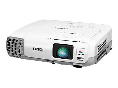 Epson PowerLite V11H683020 High Definition LCD Projector, White