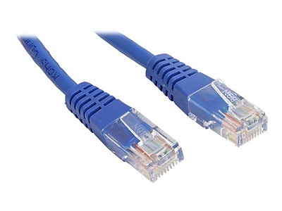 StarTech M45PATCH1BL 1ft Cat5e Blue Molded RJ45 UTP Patch Cable