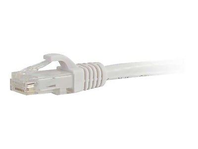 C2G 19479 3 RJ 45 Male Male Cat5e Snagless Unshielded Ethernet Network Patch Cable White