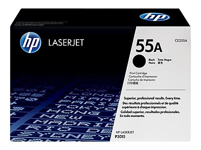 HP 55A Black 6000 Pages Yield Original Toner Cartridge for LaserJet M525c M525dn Laser Printer
