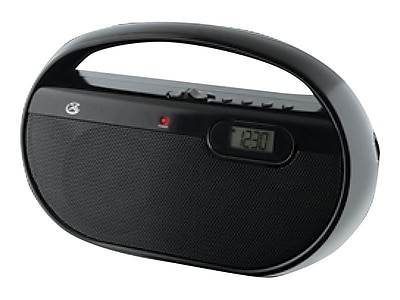 GPX R602B AM FM Portable Radio Black