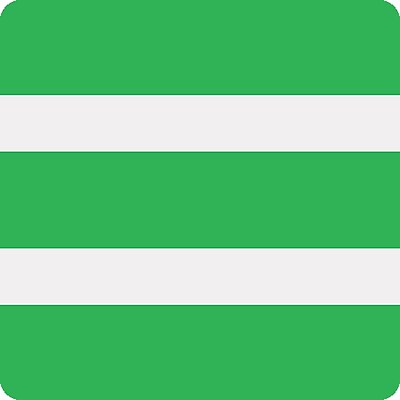 Medical Arts Press Large Write On Chart Divider Tabs; Green