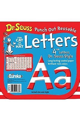 Eureka! Dr Seuss 4 in Letters