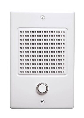 NuTone Door Speakers for Intercoms; White