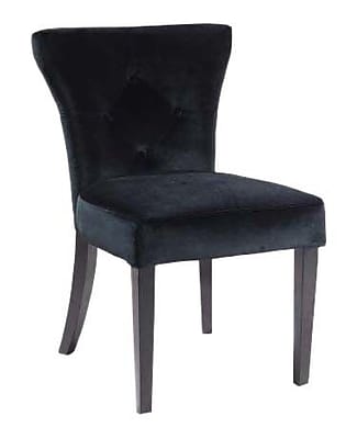 Armen Living Elise Parson Chair; Black