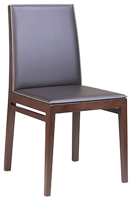 Adriano Milano Side Chair Set of 2 ; Light Beige