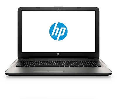 HP 15 ac163nr 15.6 HD BrightView Intel Core i3 5005U 750GB 6GB Windows 10 Notebook Silver