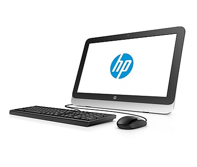 HP 22 3116 21.5 All in One Desktop PC Intel Celeron N3050 Processor 500GB Hard Drive 4GB RAM Windows 10 Home