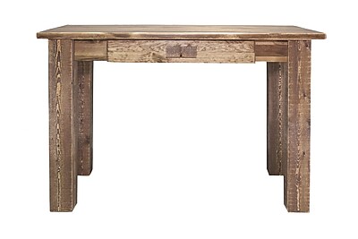 Montana Woodworks Homestead Writing Desk; Stained and