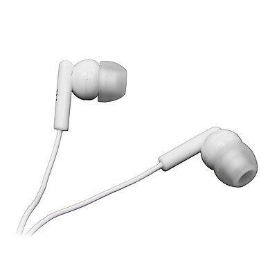 Nutek EP 102 Stereo Earbuds White