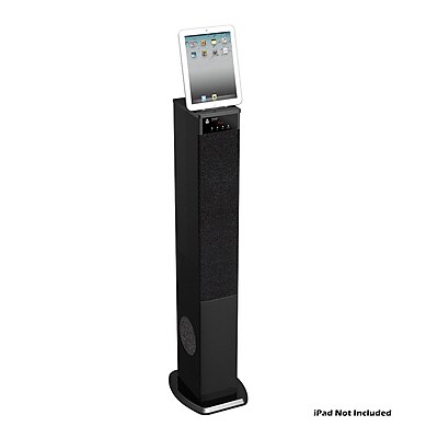 Pyle 76617 2.1 Channel Sound Tower System for iPod iPhone iPad Black