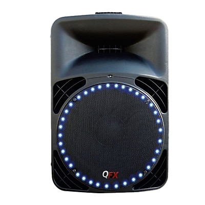 QFX 2 Way Cabinet Speaker Black