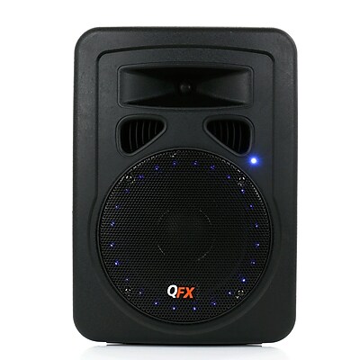QFX SBX 1010BTL Bluetooth 2 Way Cabinet Speaker Black