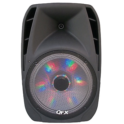 QFX pbx 61152btl Portable Wireless Wired Party Speaker Black