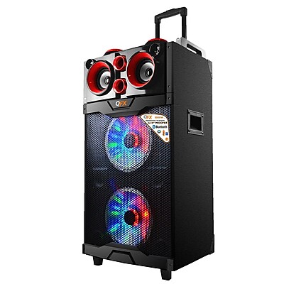 QFX Portable Party Speaker Red