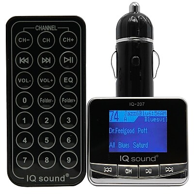 Supersonic Wireless FM Transmitter Silver