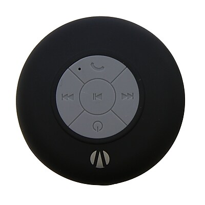 vivitar V42BTWS Waterproof Bluetooth Shower Speaker Black