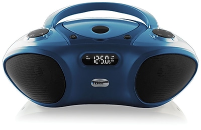 HamiltonBuhl HB 100BT Boombox with Bluetooth Receiver Blue