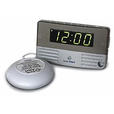Sonic Bomb Alarm Clock with Bed Shaker TDNM129