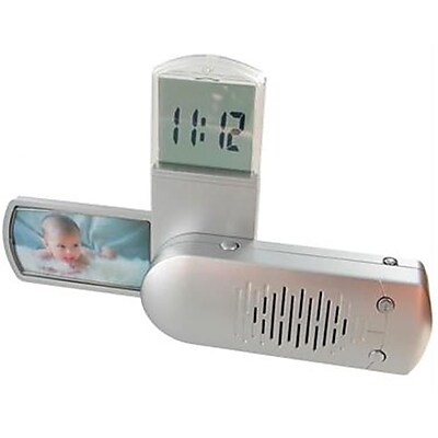 Generic XS125673 Radio Alarm Clock with Photo Frame