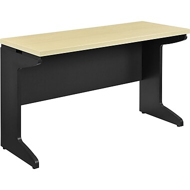 Altra Pursuit L Shaped Desk with Hutch Bundle Natural