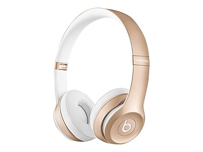 Beats MKLD2AM A Solo2 Stereo On Ear Headphones with Mic Gold