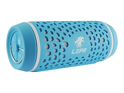 LEPA Bluetooth 4.0 Speaker with NFC Function BTS02 Water Resistant Blue