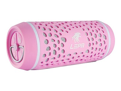 LEPA Bluetooth 4.0 Speaker with NFC Function BTS02 Water Resistant Pink