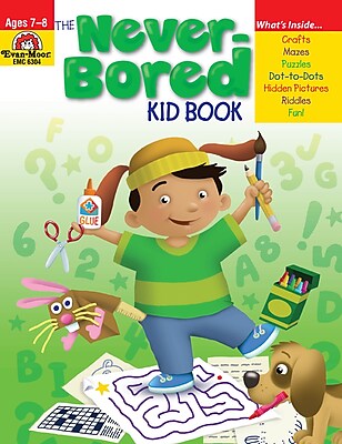 Evan-Moor Educational Publishers Never-Bored Kid Book for Grades 2-3 (6304)