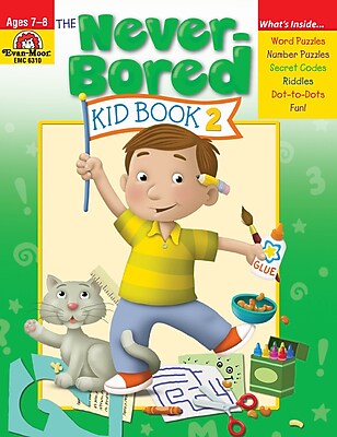 Evan-Moor Educational Publishers Never-Bored Kid Book 2 for Grades 2-3, Each (6310)